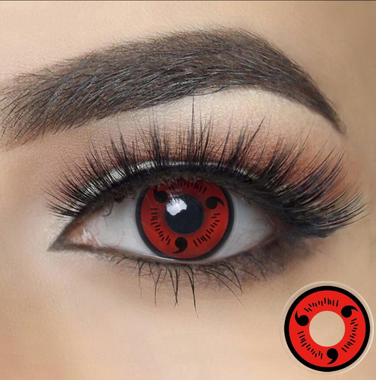 Red Sasuke Sharingan Cosplay Eyes