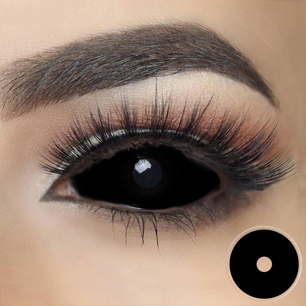 Black Sclera Contact Lenses - Uniieye