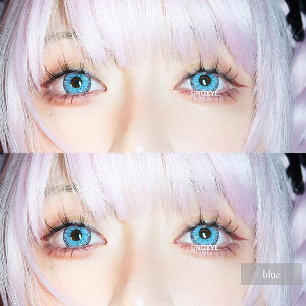 Mystery Blue Cosplay Contact Lenses - Uniieye