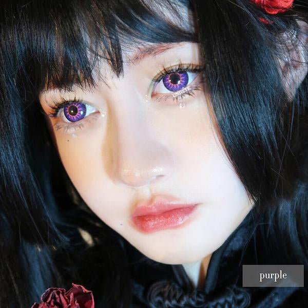 Mystery Purple Cosplay Contact Lenses - Uniieye