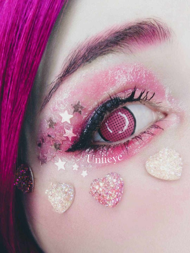 UNIIEYE Rose Mesh Crazy Contact Lenses - Uniieye